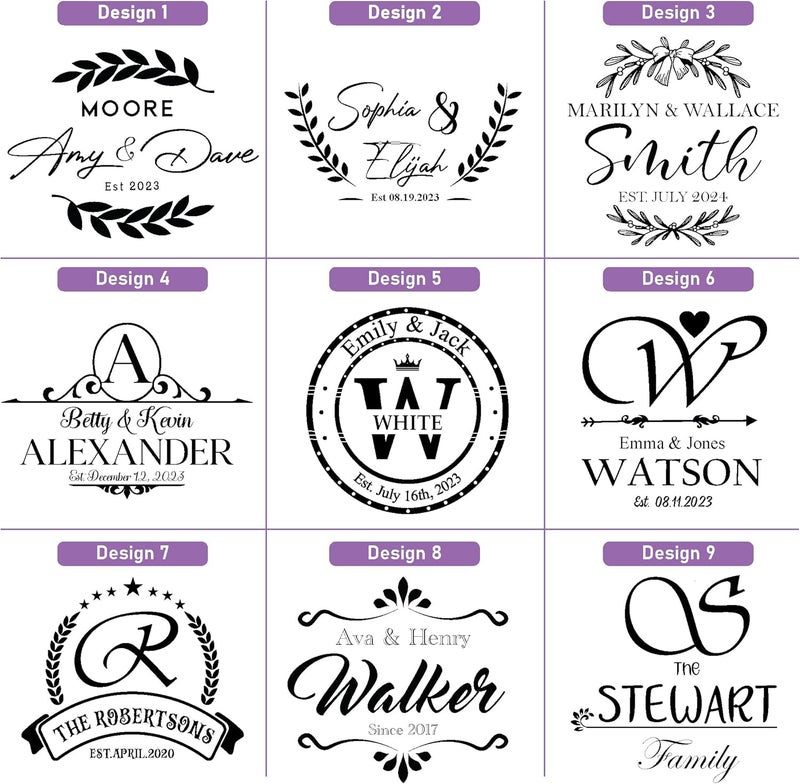 Tayfus Personalized Cutting Board – Custom Engraved Wood Charcuterie Board – Wedding, Bridal Shower, Engagement, Anniversary & Housewarming Gift for Couples & Family - Image 4